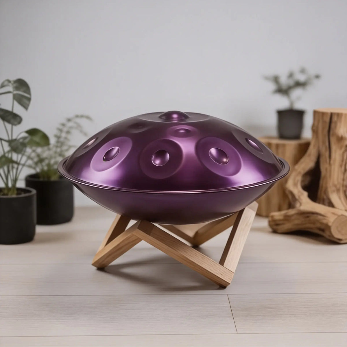 Handpan Violett 12 Noten